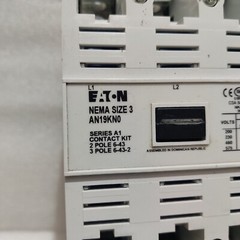 EATON AN19KN0A5E100 SIZE 3 SOLID STATE OVERLOAD STARTER 50-60HZ COIL 110V / 120V