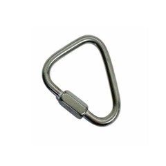 5 Pc 1/4” Marine Stainless Steel 316 Triangle Quick Link Shackle Rig Boating