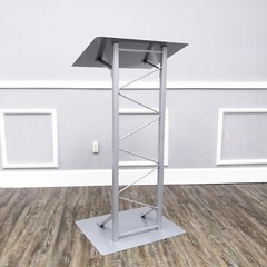 Single Truss Podium Metal Pulpit Church Lecter Presentation Conference Puipit