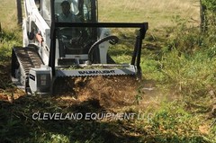 BAUMALIGHT MS572 FORESTRY DRUM MULCHER SKID STEER ATTACHMENT Bobcat Kubota Deere