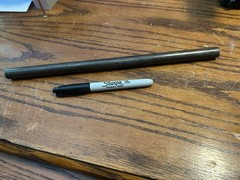 5/8″ OD, DOM Steel Tubing, 5/32″ wall, ( 0.156″ ), 12″ long