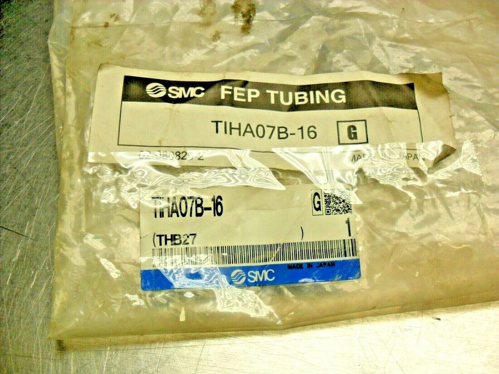 QTY 50′ – SMC TIHA07B-16 Fluoropolymer , 0.250 in OD, 0.180 in ID, 145 psi NIB