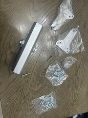 Medium Duty Hydraulic Door Closer Aluminum UH4031 — MISSING ARM!
