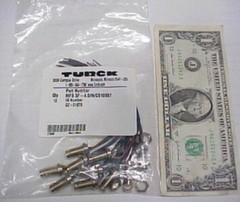 Lot 10 Turck PicoFast Miniature Pin Receptacles, MFS 3F-4.5IN/CS10987 Electrical