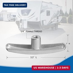 RV Waste Water Valve Handles Replacement Fit for 1 1/2,2” and 3 Sewer Dump Val
