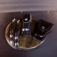 Done Hume Handcuff Case, Safariland Mace/OC Pouch, 2 Belt Keepers High Gloss Lot
