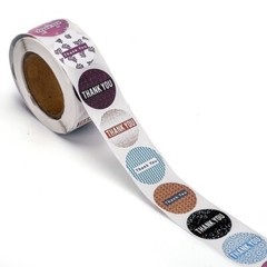 Thank You Professional Sticker Labels 500 each per roll Great for Orders Crafts