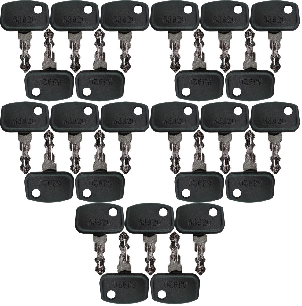 Fits #47 (68920) Kubota/Sakai Replacement Key *25 Pack*
