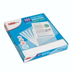 300 Sheet Protectors, Holds 8.5 x 11 inch Sheets