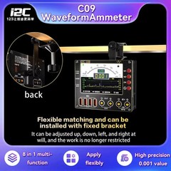 I2C C09 Waveform Ammeter 0-40V Voltage Current Tester 4″ HD Display Diode Scan