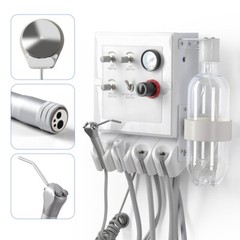 Dental Fiber Optic LED High Speed Handpiece/Portable Dental Turbine Unit 2/4Hole