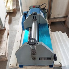 USED-Auto Gluing Coating Machine Paper Leather Make White Latex Office Art