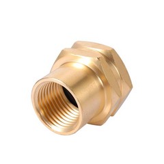 Brass Pipe to Garden Hose Fitting 3/4GHT female 1/2 NPT female,