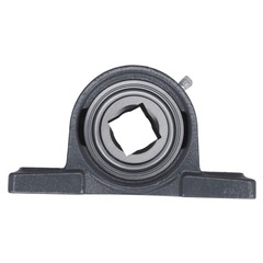 For Tufline TPBT60 .GW208PPB5-P 1-1/8″ Square Disc Pillow Block Bearing