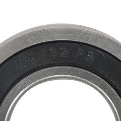 62/32-2RS 4 Pack 32mm Inner Dia 65mm OD 17mm Deep Groove Ball Bearing for CNC