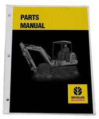 NEW HOLLAND E30BSR Tier 4 Excavator Parts Catalog Manual – Part# S3PW00036ZE01NA
