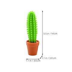 Cactus Pens, 3pcs Cactus Bonsai Shaped Pens Ballpoint Pens Stationery for Hom…
