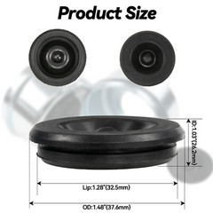 (20) Dexter EZ Lube TYPE Trailer Camper RV Rubber Grease Plug Axle Hub Dust Cap
