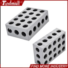 1 Matched Pair 2-4-6 Blocks 23 Holes .0002″ Machinist Precision 246 Jig 2 4 6