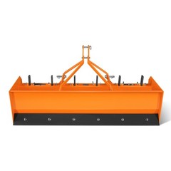MechMaxx 72″ Tractor Box Blade Scraper Attachment 3 Point Hitch 20HP-50HP, BB72