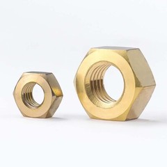 M1.4 M1.6 M2 M2.5 M3 M4 M5 – M22 Brass Hex Nuts DIN934 Metric Full Nuts Fastener