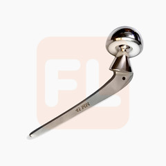 Bipolar Hip Prosthesis 2 Pcs 46-47mm Hemiarthroplasty Surgical Set 316-L Quality