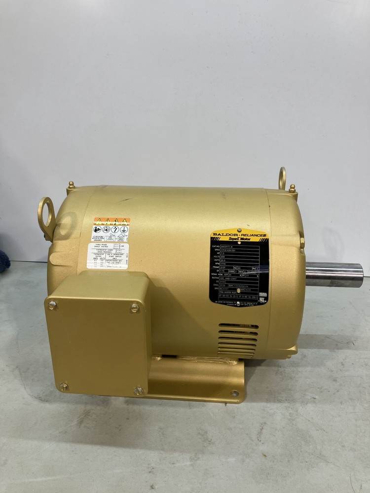 EM3311T-8 Baldor Reliance 7.5 HP Super-E General Purpose Motor, 1770 RPM