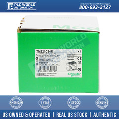 Schneider Electric TM221C24R Modicon M221 Controller, Relay Outputs, Brand New
