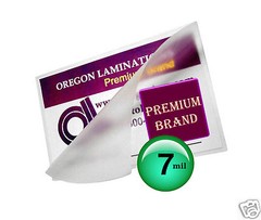 200/pack Legal size Hot Laminating Pouches 7 Mil 9 x 14-1/2 Clear 9×14.5