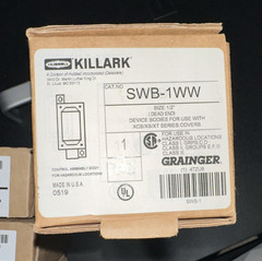 Killark SWB-1WW 1/2″ Control Assembly Body, Metal Gray, AC/DC Rigid