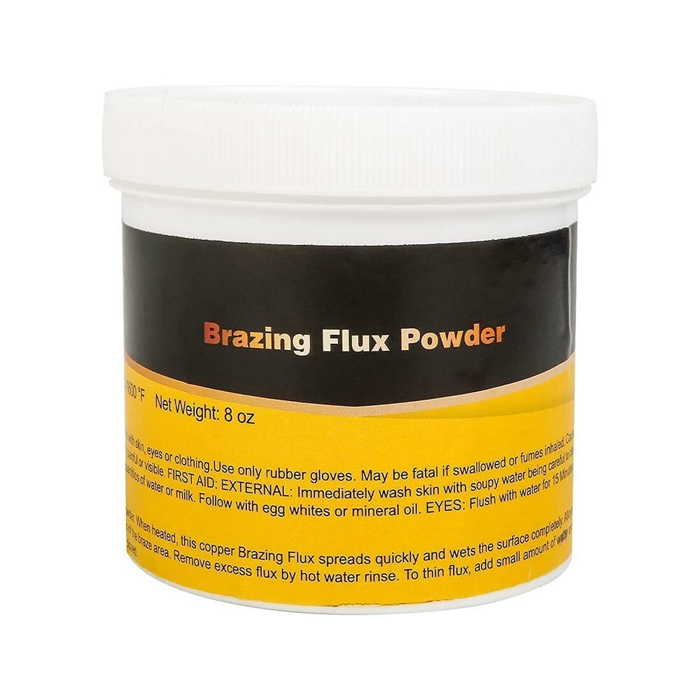 FAVORCOOL JFB-102S 1/2 lb Brazing Flux powder for Silver Phos Copper Welding Rod