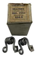 SYLVANIA S24.0 THERMAL OVERLOAD HEATER RELAY S240 BUL. 7323 PACK OF 2🔔