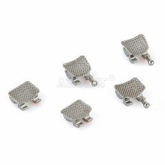 10 Packs AZ Dental Orthodontic Brackets Standard Braces MBT .018 Hooks 3-4-5
