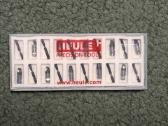 10pc HEULE COFA C12-M-0006-A 20° Carbide Deburring Blades TIALN Machinist