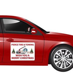 Customized Full Color Car Magnet Sign for Businesses-Car-Truck-Van