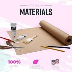 Bryco Goods 36″ x 200′ Brown Kraft Paper Roll Made in USA #R025