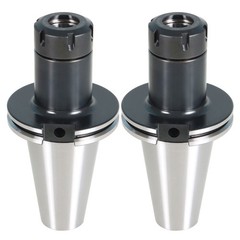 4 PCS CAT50-ER32 COLLET CHUCK 4″ Gage Length—4 CHUCKS NEW Tool Holder Set