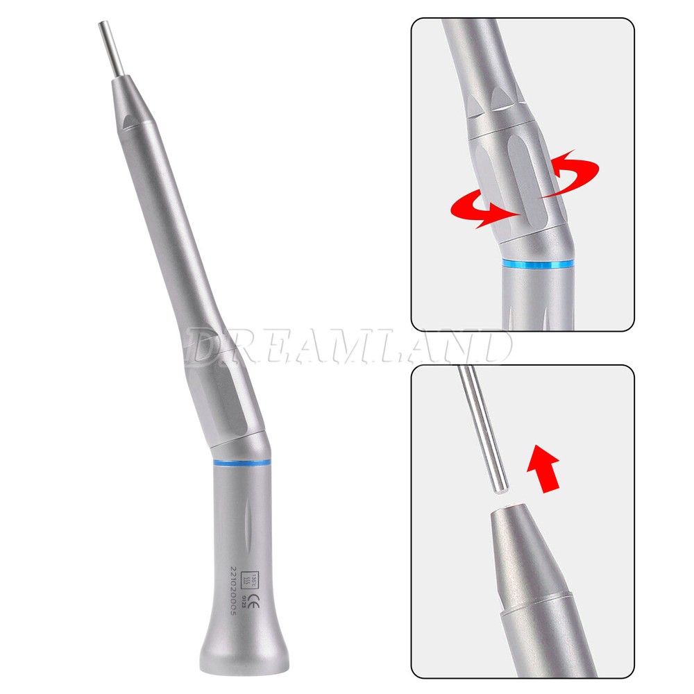 Dental 20 Degree Straight Head 1:1 Direct Drive Surgical Contra Angle BY