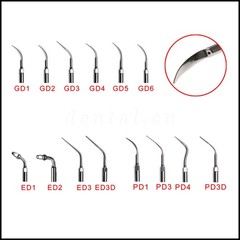 5pcs Dental Ultrasonic Perio Endo Scaling Tips Fit DTE SATELEC Scaler Handpiece