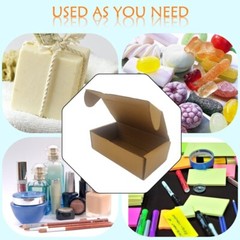 5×2.7×1.5-inch transport box in bulk brown, used for packaging mailed gifts