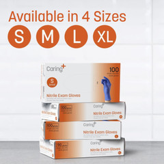 Nitrile Exam Gloves: Powder-Free, Suitable for Medical Use, Cleaning, Food Prep