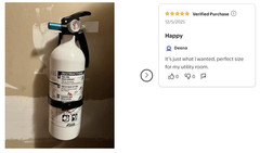 Kidde Mariner PWC Marine Fire Extinguisher 2lb Class B C for Boats Watercrafts