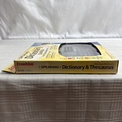 Franklin Speaking Dictionary & Thesaurus Merriam Webster Bookman MWS-1840 NEW