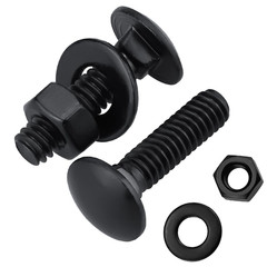 14PCS 5/16-18 x 1-1/2″ Stainless Steel Carriage Bolts Nuts Washers Kit