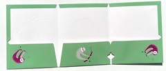 Staples 3-Pocket High Quality Premium Fashion Portfolio Paper Folder Assorted