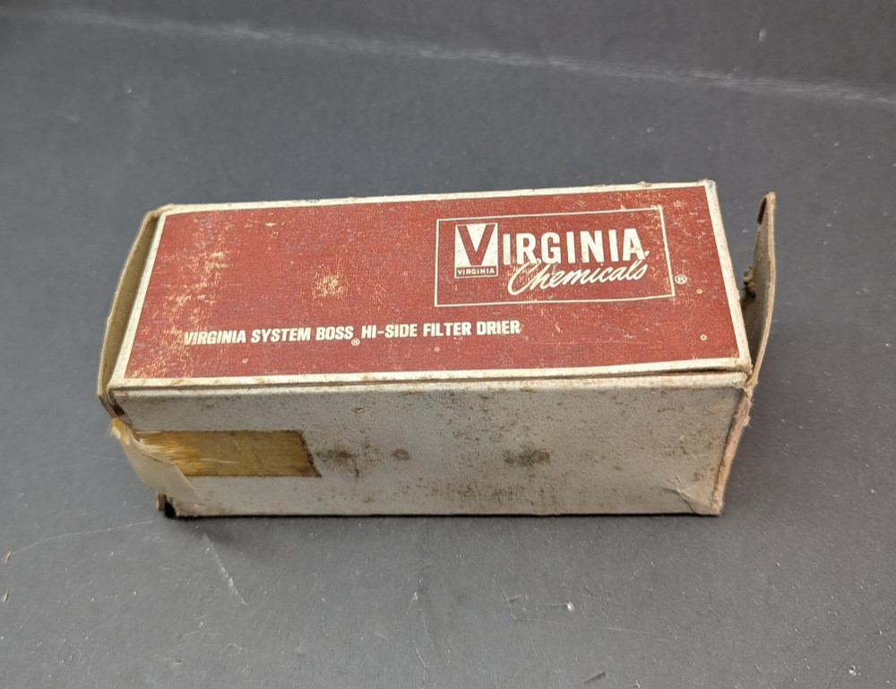 Virginia System Boss Hi-Side Filter Drier AH-053 3/8″ Flare 5 Cu In with Box NOS