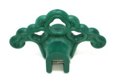 20 PLASTIC GREEN Roof Ice Guard Snow Guard Stops for Standing Seam Metal Roofing