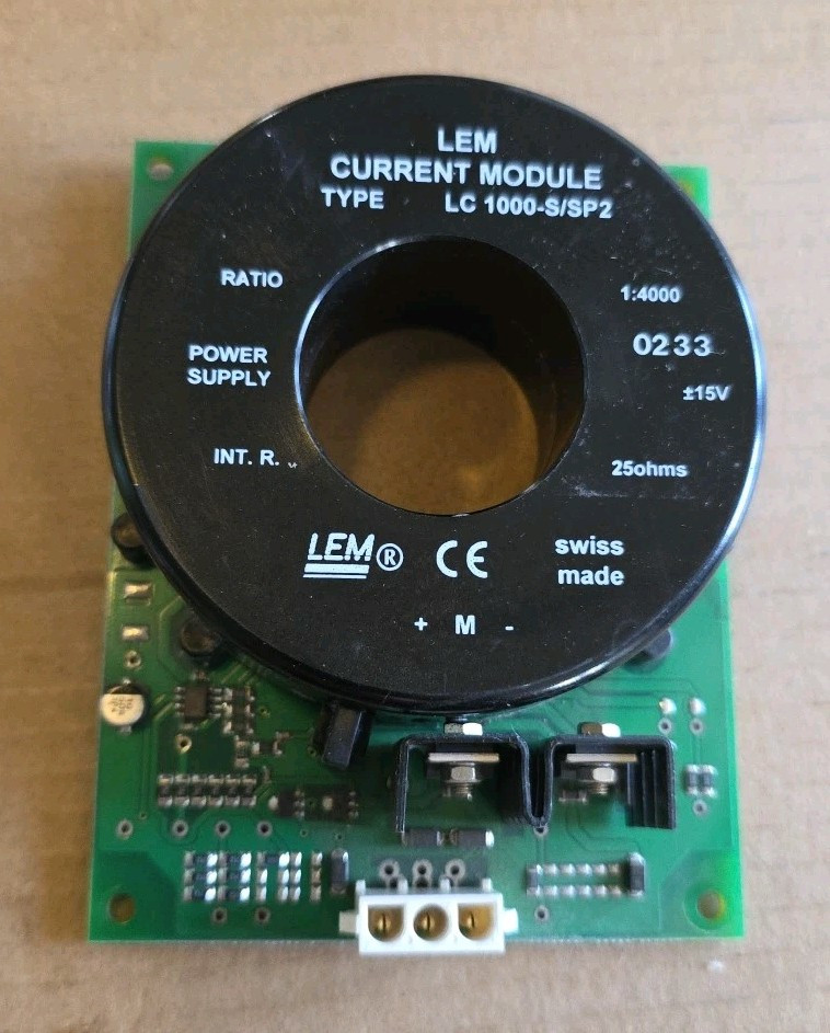LEM LC 1000-S/SP2 Current Module 1:4000 Ratio Used