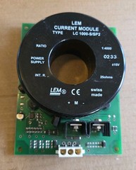 LEM LC 1000-S/SP2 Current Module 1:4000 Ratio Used