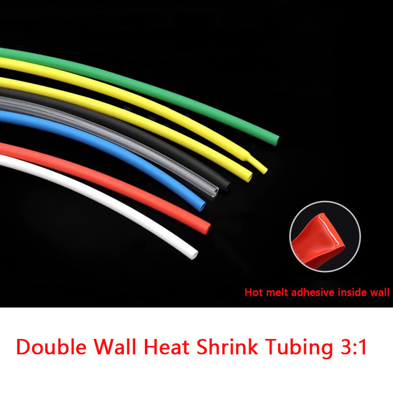 Dia 1.6mm~65mm Heatshrink Tube 3:1 Heat Shrink Tubing Wire Waterproof Glue Lined
